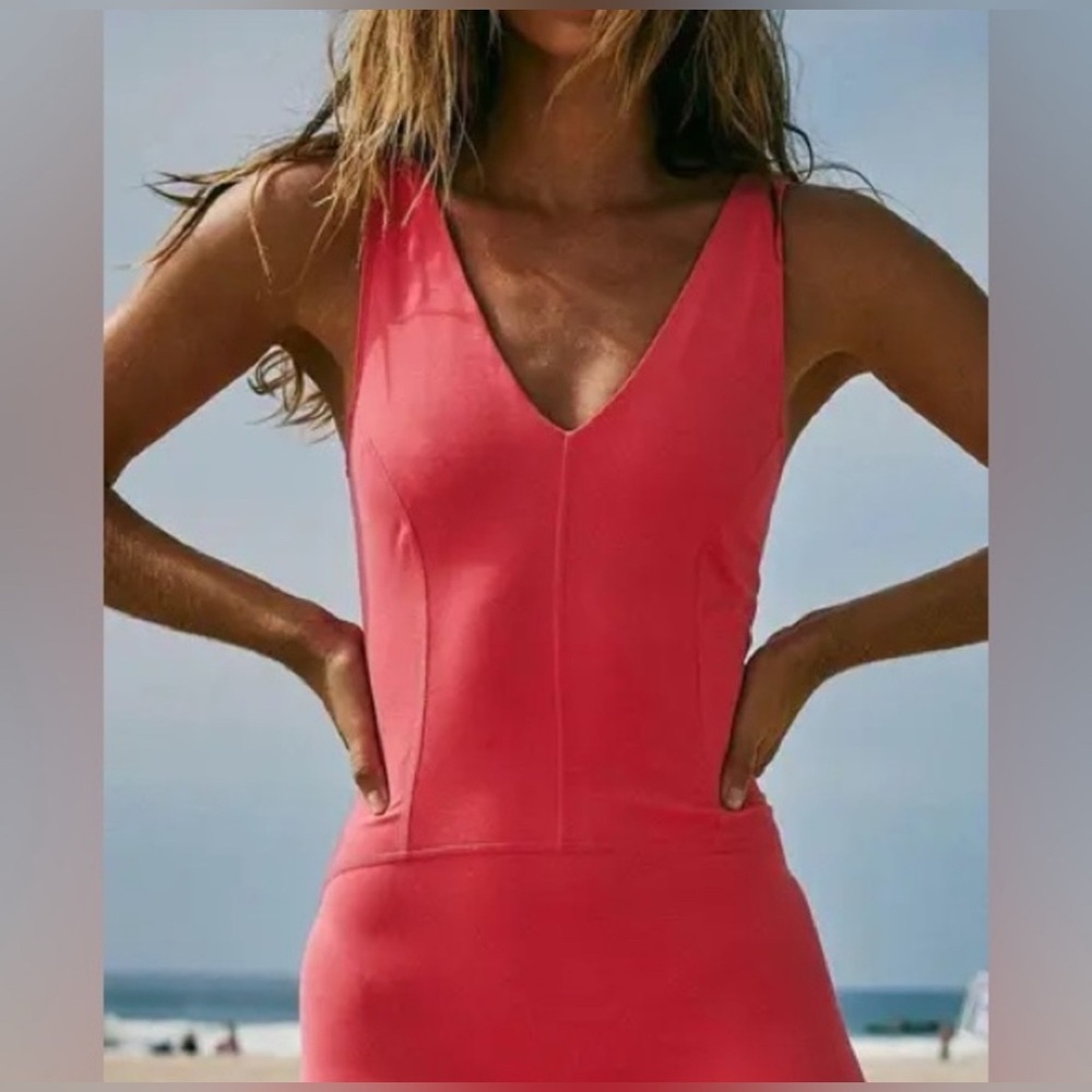 ✨FP Movement Never Better Cutout Jumpsuit - Electric Sunset L✨